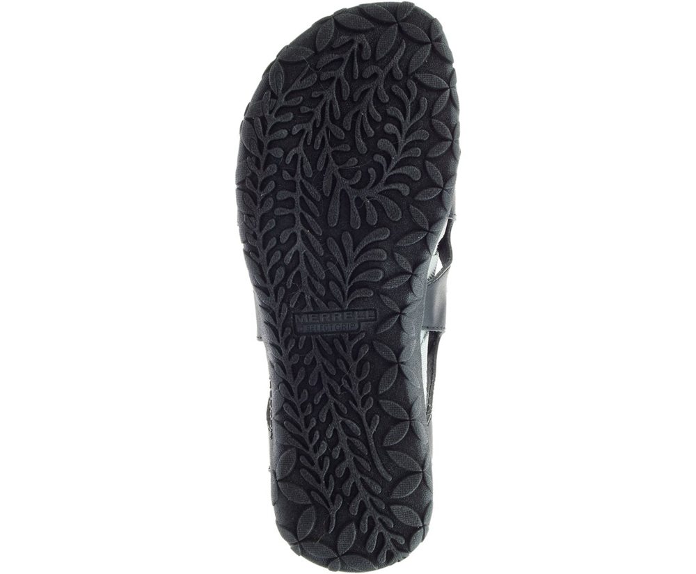 Sandalias Mujer - Merrell Terran Cage Backstrap - Blancas/Negras - YCRN-40795